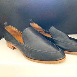 Leather loafers